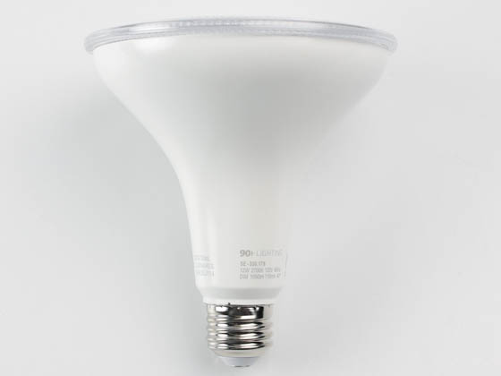 90+ Lighting SE-350.179 Dimmable 12 Watt 2700K 40 Degree 90 CRI PAR38 LED Bulb, Title 20 Compliant, and Wet Rated