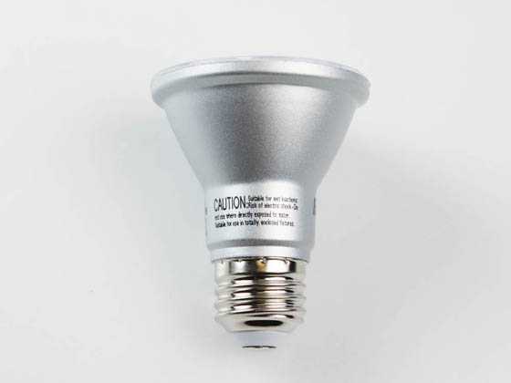 Bulbrite 772261 LED6PAR20/NFL25/927/WD/2 Dimmable 6.5W 2700K 25° 90 CRI PAR20 LED Bulb, Enclosed and Wet Rated, JA8 Compliant