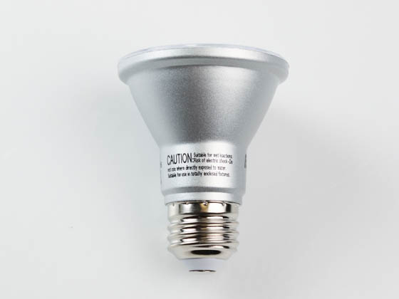 Bulbrite 772266 LED6PAR20/FL40/930/WD/2 Dimmable 6.5W 3000K 40° 90 CRI PAR20 LED Bulb, Enclosed and Wet Rated, JA8 Compliant