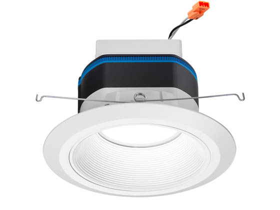 Juno Lighting 25833E J6AI DB 10LM TUWH 90CRI 120 WWH JBL SPKR Juno AI 16.5 Watt 6" Tunable White Connected LED Downlight With JBL Speaker, Works With Alexa