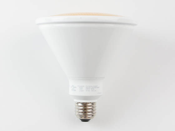TCP RLP3814Y Non-Dimmable 10W Yellow 40° PAR38 LED Bulb, Outdoor Rated