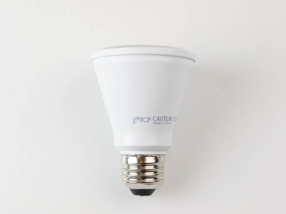 TCP L50P20D2527KFL Dimmable 7W 2700K 40° PAR20 LED Bulb, Wet Rated