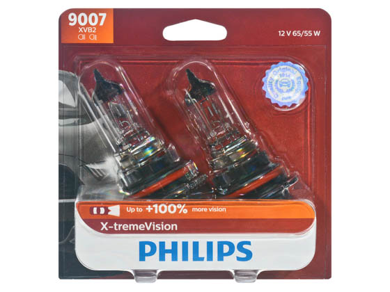 Philips Lighting 9007XVB2 Philips 9007 X-tremeVision Low Beam/High Beam Lamp
