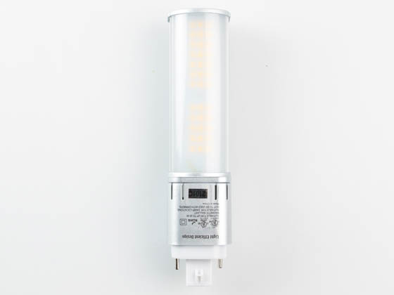 Light Efficient Design LED-7322-40K-G3 Horizontal 7W 2 Pin G24d 4000K Hybrid LED Bulb