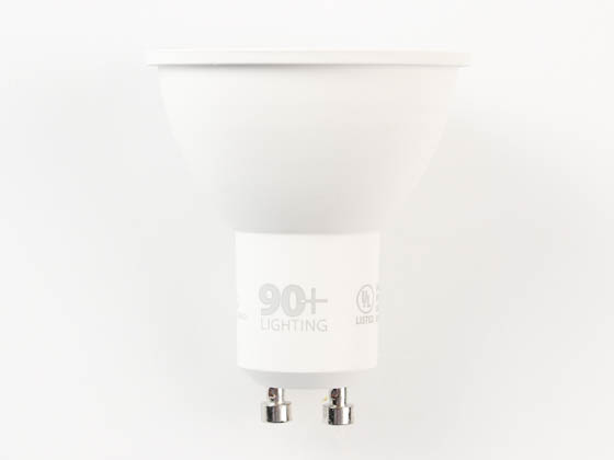 90+ Lighting SE-350.003 Dimmable 7W 2700K 10 Degree 92 CRI MR16 LED Bulb, GU10 Base, JA8 Compliant