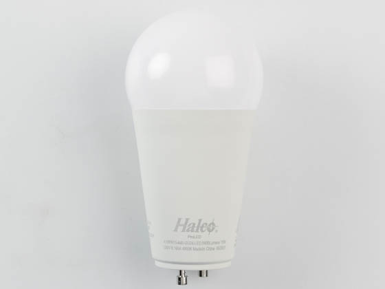 Halco Lighting 88060 A19FR15-840-GU24-LED Halco Non-Dimmable 15W 4000K A19 LED Bulb, GU24 Base, Enclosed Fixture Rated