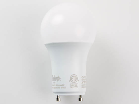 Halco Lighting 88058 A19FR9-850-GU24-LED Halco Non-Dimmable 9 Watt LED Bulb, 5000K, GU24 Base, Enclosed Fixture Rated