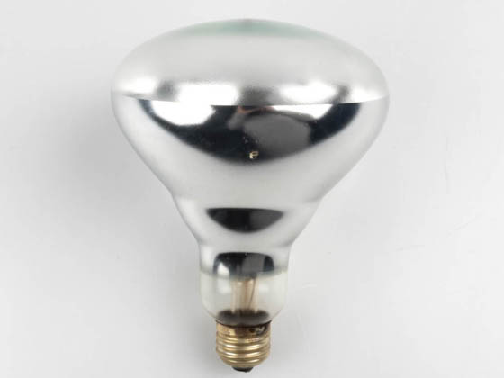 Value Brand 250BR40-CL-SC-HEAT 250BR40-CL-SC-HEAT  (SAFETY) 250 Watt, 120 Volt BR40 Clear Safety Coated Heat Bulb. WARNING:  THIS BULB IS NOT TO BE USED NEAR LIVE BIRDS.
