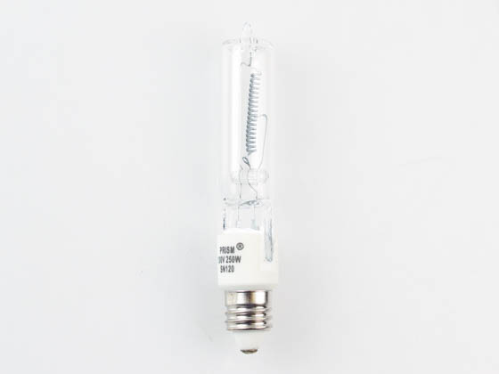 Halco Lighting 107032 Q250CL/MC Halco 250W, 130V Single-Ended T4 Halogen Lamp, Clear, , E11 Base