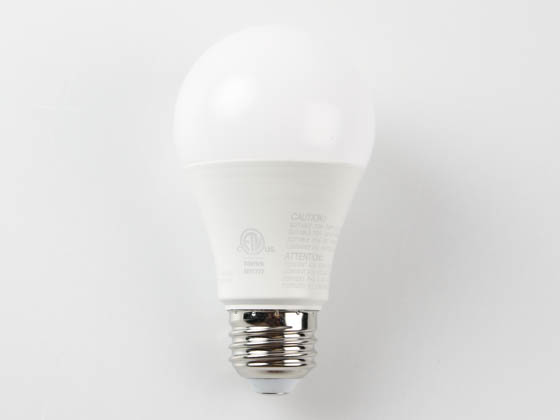 MaxLite 106892 E8A19DLED50/G1S Maxlite Dimmable 8W 5000K A19 LED Bulb, Enclosed Fixture Rated