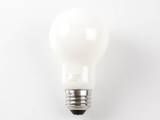 TCP FA19D4024E26SFR92 4.5W Dimmable A-19 AmberGlow LED 24K Filament Lamp. Frosted Finish