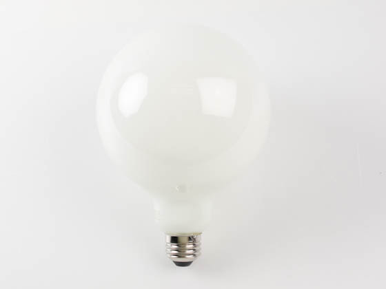 TCP FG40D4024E26SFR92 4.5W Dimmable G-40 AmberGlow LED 24K Filament Lamp Clear Finish, E26 Base