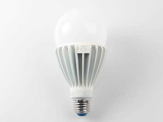Green Creative 36171 24HID/850/277V/E26/DIM Dimmable 24W 120-277V 5000K A-23 LED Bulb, Enclosed Rated, E26 Base