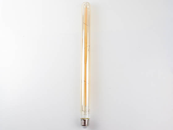 Bulbrite 776719 LED5T9L/21K/15/FIL-NOS/3 5W 15 Inch 2100K Vintage T9 Tinted Filament LED Bulb, Outdoor and Enclosed Fixture Rated