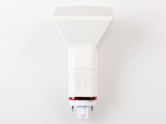Keystone KT-LED82P-V-8CSE-D 8.5 Watt Color Selectable (3000K/3500K/4000K) G24D LED Bulb, Ballast Bypass