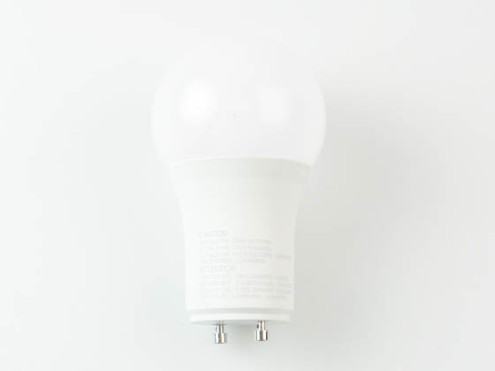 MaxLite 108945 E12A19GUDLED40/G8S1 Maxlite Dimmable 12W 4000K A19 LED Bulb, GU24 Base, Enclosed Fixture Rated