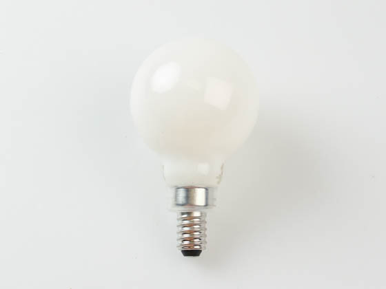 Bulbrite 776712 LED4G16/30K/FIL/M/3 4 Watt Dimmable G16 Milky LED Filament Bulb, 3000K, 90 CRI