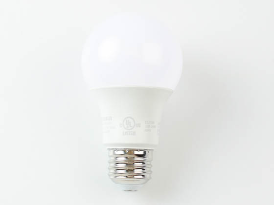 Sylvania SYL40221 LED8.5A19/F/830/10YV/RS/RP Non-Dimmable 8.5W 3000K Rough Service A19 LED Bulb, Enclosed Fixture Rated
