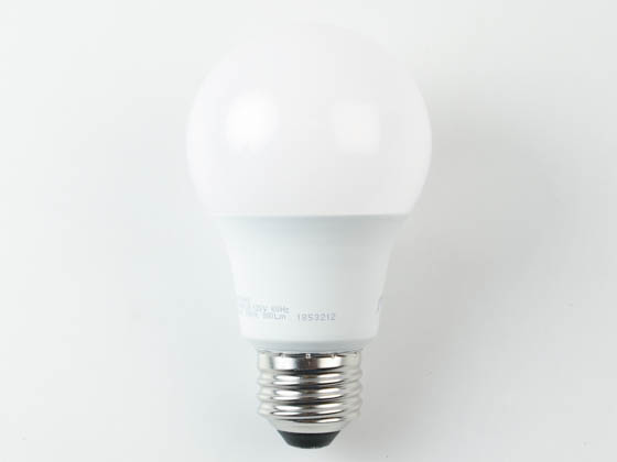 TCP L9A19D1530K6 Dimmable 9 Watt 3000K A-19 LED Bulb, Enclosed Fixture Rated