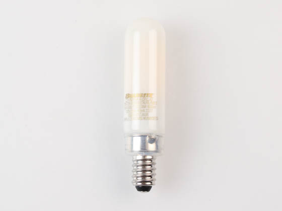 Bulbrite 776729 LED4T6/27K/FIL/M/3 4.5 Watt, T-6 LED Filament Bulb, 2700K, Milky Finish, Enclosed Rated, E12 Base