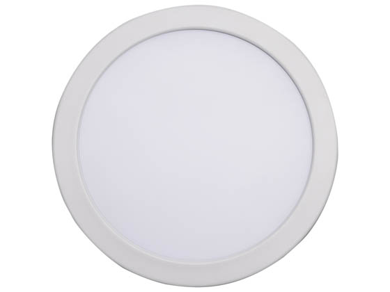 Satco Products, Inc. S11869 13WLED/6/CFR/CCT/SLF/RD/FL/RND Satco Fire Rated 6" Slim LED Downlight 13W Color Selectable 90 CRI 120-277V