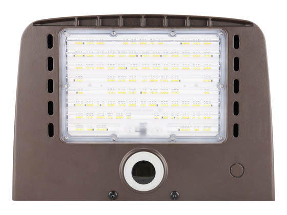 Value Brand WP-42570 WP-95WAD Dimmable Full Cut-Off LED Wall Pack Fixture, Wattage and Color Selectable, 400 Watt HID Equivalent