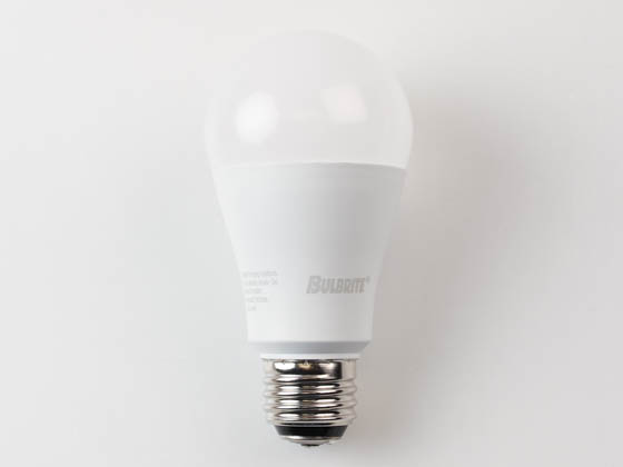 Bulbrite 774285 LED5/9/14A19/PF100W/827/3WAY/1P Non-Dimmable 3-Way A19 LED Bulb, 2700K, Enclosed Fixture Rated