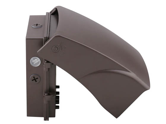 Halco Lighting 39877 AWP-4-WS-CS-U-PC Halco Adjustable LED Wall Pack Wattage (60/70/80W) & Color Selectable Includes Photocell