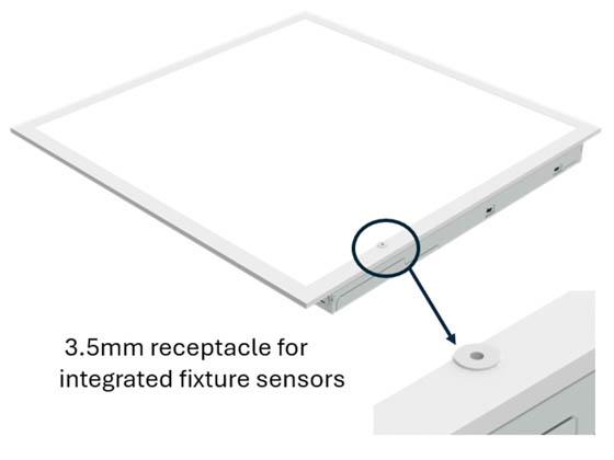 Halco Lighting 90552 HSN-SEN-MW-DAY-010-3.5MM (HD08VR-M-1) Halco Microwave Motion Sensor with Daylight Harvesting for use with FPLRC Flat Panel Series (remote 30292 required for programming)