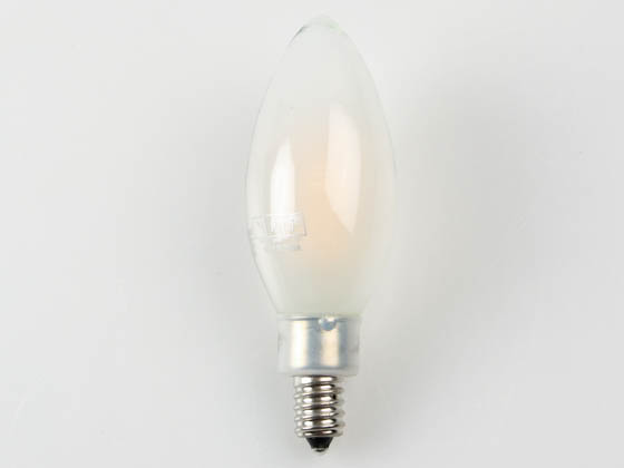 MaxLite 110564 EFF3B10D930/JA81 Maxlite Dimmable 3.5W 3000K B-10 Frosted Filament LED Bulb, Enclosed and Wet Rated, JA8 Compliant
