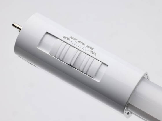 Satco Products, Inc. S18421 10PLL/LED/5CCT/BP Satco 10W Color Selectable PLL LED Lamp, 120-277V, 2G11 Base, Ballast Bypass