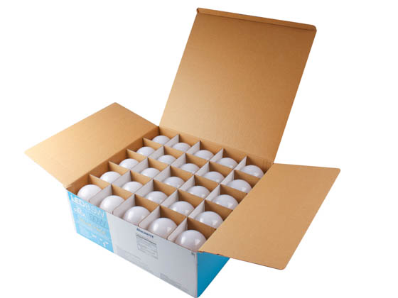 Bulbrite 774251 LED8A19/B60W/827/25P 8.5 Watt Non-Dimmable A19 LED Bulb, 2700K, 60 Watt Equivalent