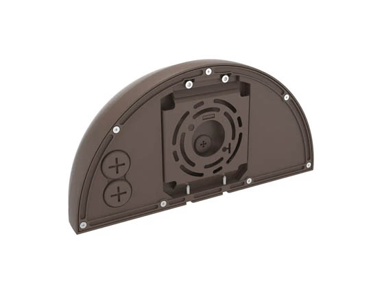 Westgate WPMX-48-80W-MCTP-SR Half-Moon Round LED Cut-Off Wall Pack Wattage (48/64/80W) and Color Selectable