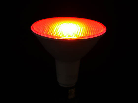 Bulbrite 772500 LED15PAR38/FL/RED/D 15 Watt Dimmable Red PAR38 LED Bulb, Wet Rated