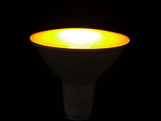 Bulbrite 772501 LED15PAR38/FL/AMB/D 15 Watt Dimmable Amber PAR38 LED Bulb, Wet Rated