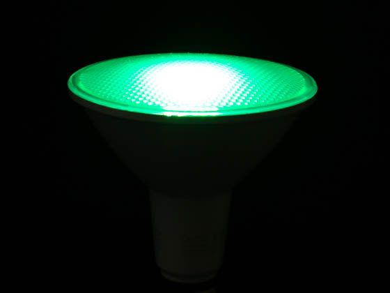 Bulbrite 772503 LED15PAR38/FL/GRN/D 15 Watt Dimmable Green PAR38 LED Bulb, Wet Rated