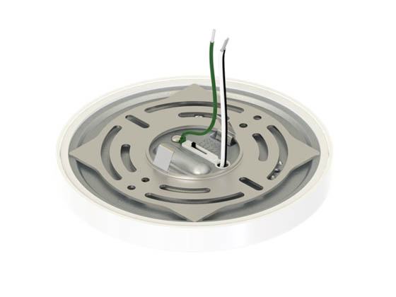 Halco Lighting 83897 DSK-5.5-CS-120V Halco 5.5" LED Slim Surface Mount Downlight Dimmable 10W Color Selectable TRIAC Dimming Wet Rated