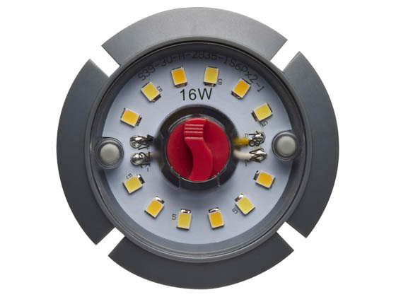 Satco Products, Inc. S23146 18W/LED/CCT/100-277V/E26 Satco 18/16/12 Wattage and Color Selectable LED HID Replacement Lamp, Ballast Bypass
