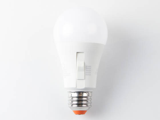 Green Creative 38346 9A19/9CCTS/277V 9W A-19 LED Lamp, Color Selectable, 120-277 Volt, 92 CRI