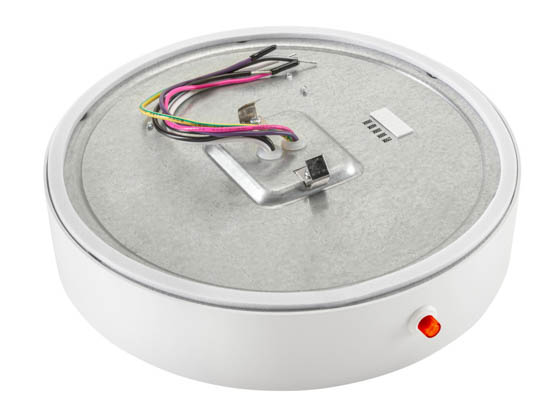 Keystone KT-SMLED14-9RC-9CSF-CDIM-EM3 9" Slim Surface Mount Downlight 14.5W Color Selectable with Emergency Battery Backup