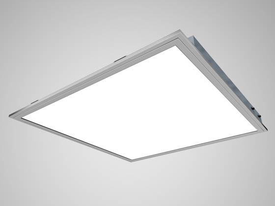 Archipelago Lighting LBLP22-33MXP2/SR/EM Archipelago 2x2 Flat Panel LED Fixture Wattage and Color Selectable with Control Ready Port an Emergency Battery Backup