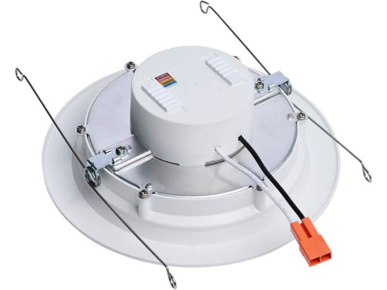 Satco Products, Inc. S11896 13WLED/DLR/6/FS/WF/RND/WH Satco 6" LED Downlight Color and Wattage Selectable Flat Wafer,  E26 Base
