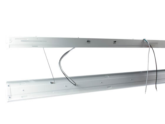 Contractor Choice SL-46141 SL-40W-CCT-CR-EM 48" LED Strip Fixture Wattage and Color Selectable Includes Control Ready Port and Emergency Battery Backup