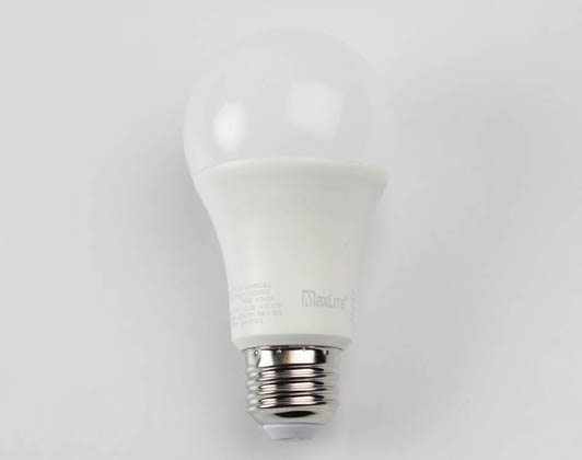 MaxLite 112272 VE12A19D830 Maxlite 12 Watt Dimmable LED A-19 Bulb, Enclosed Fixture Rated, 3000K