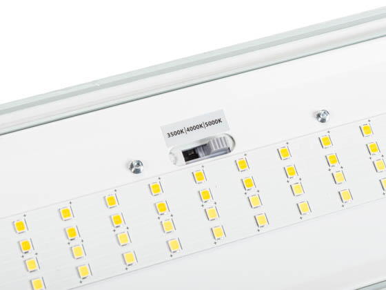 Keystone KT-VTLED44PS-4A-8CSA-VDIM 48" LED Vapor Tight Fixture Wattage and Color Selectable