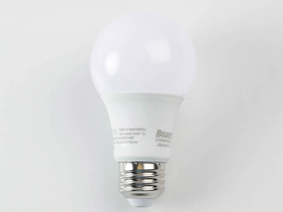 Bulbrite 774281 LED9A19/P60W/930/J/D/2/1P Dimmable 9 Watt 3000K 90 CRI A19 LED Bulb, JA8 Compliant, Enclosed Fixture Rated