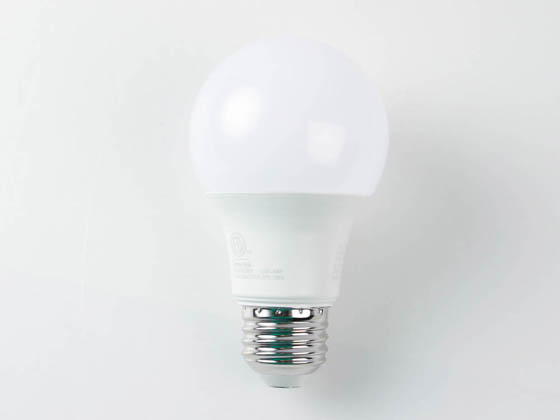 MaxLite 112264 VE8A19D827 Maxlite 8 Watt Dimmable LED A-19 Bulb, Enclosed Fixture Rated, 2700K