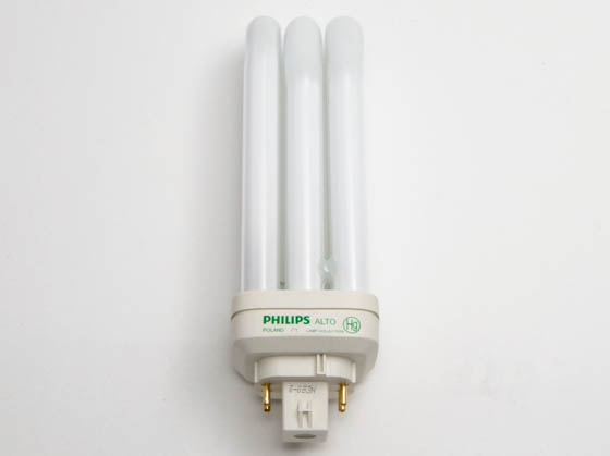 Philips Lighting 268334 PL-T 32W/35/4P/ALTO  (4-Pin) Philips 32 Watt, 4-Pin Neutral White Long Triple Twin Tube CFL Bulb