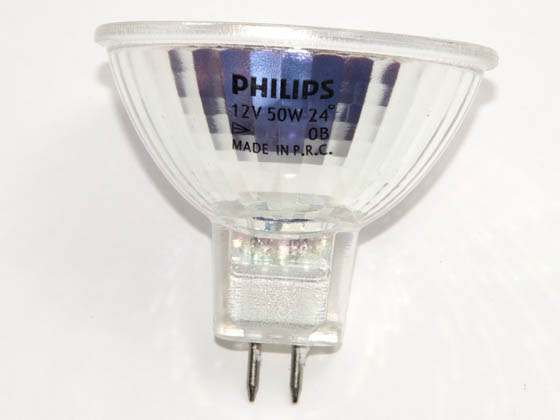 Philips Lighting 378075 50MR16/NFL24 EXZ Philips 50W 12V MR16 Halogen Narrow Flood EXZ Bulb
