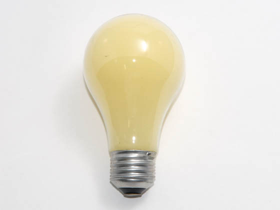 Philips Lighting 225813 100A/YL (120V) 12/2 Discontinued Philips 100 Watt, 120 Volt A19 Yellow Bug Bulb